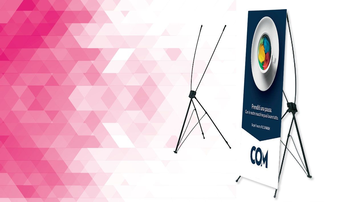 X-BANNER UNA SOLUZIONE 3 FORMATI